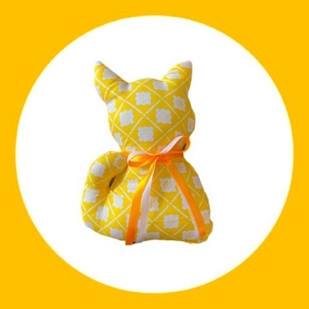 PLUSH KITTEN 🐈⬛ HANDMADE-10 INCHES